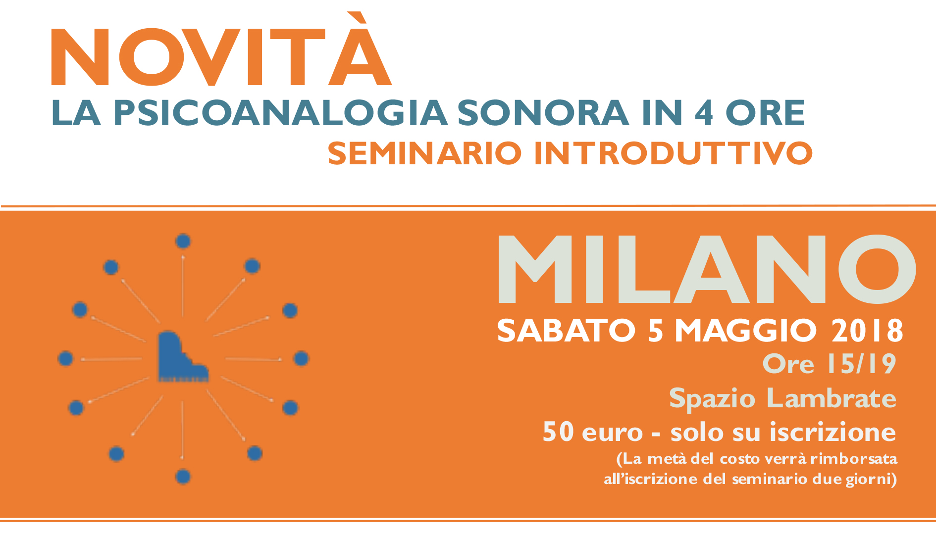 Milano – La Psicoanalogia Sonora in 4 ore